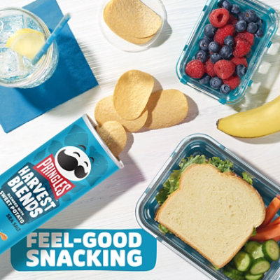 Pringles Harvest Blends Potato Crisps Chips Sea Salt Lunch Snacks - 5.5 Oz - Image 4