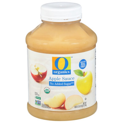 O Organic Apple Sauce No Added Sugar 46 Oz - 46 OZ - Image 3