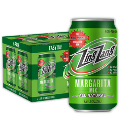 Zing Zang Margarita Mix 7.5oz - 6-7.5FZ - Image 1