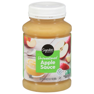 Signature SELECT Apple Sauce Unsweetened 23 Oz - 23 OZ - Image 1