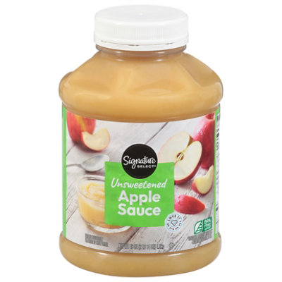 Signature SELECT Apple Sauce Unsweetened 46 Oz - 46 OZ - Image 3