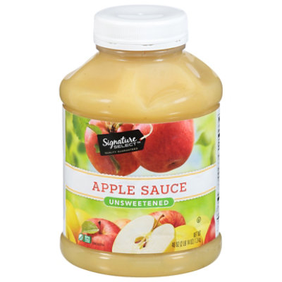 Signature SELECT Apple Sauce Unsweetened 46 Oz - 46 OZ - Image 1