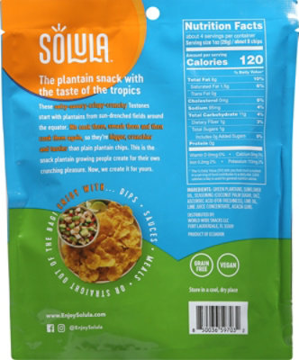 Solula Tostones Carribbean Limecrisps - 4 OZ - Image 6