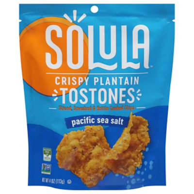 Solula Tostones Pacific Sea Salt Crisp - 4 OZ - Image 3