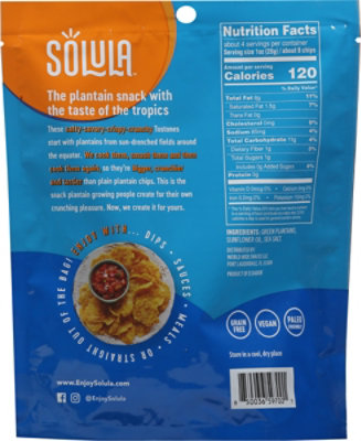 Solula Tostones Pacific Sea Salt Crisp - 4 OZ - Image 6