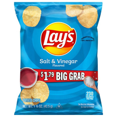 Lays Salt & Vinegar 1.5oz - 1.5 OZ - Image 3