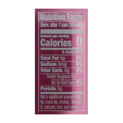 Soleil Sparkling Water Raspberry Lime - 8-12 Fl. Oz. - Image 3