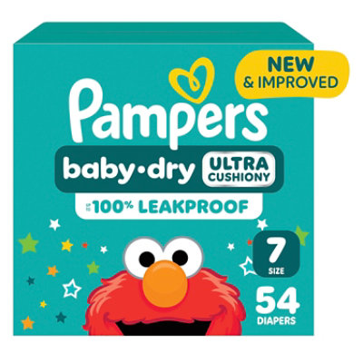 Pampers Baby Dry Diapers Size 7 54 Count - 54 CT - Image 1