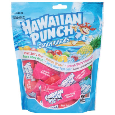 Hawaiian Punch Assorted Chews Stand Up Bag - 8.75 OZ - jewelosco