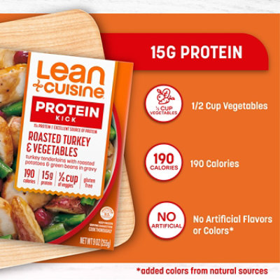 Lean Cuisine Turkey Roasted Vegetable Frozen Meal 9oz - 9 OZ - Image 2