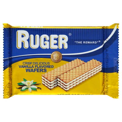 Ruger Wafer Cookie Vanilla - 2.125 OZ - Image 1