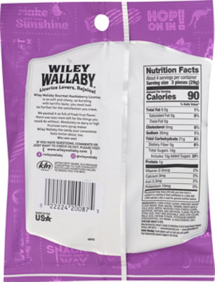 Wiley Wallaby Licorice Huckleberry - 4 OZ - Image 5