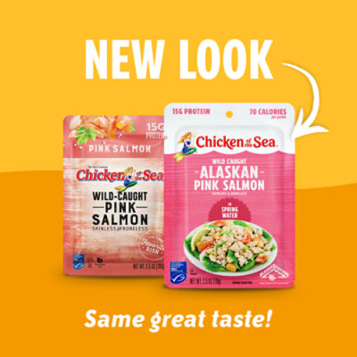 Chicken of the Sea Low Sodium Wild Caught Alaskan Pink Salmon in Spring Water Packet - 2.5 Oz - Image 2