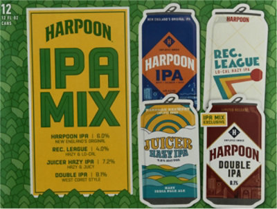 Harpoon Ipa Mix Pack - 12-12 FZ - Image 4