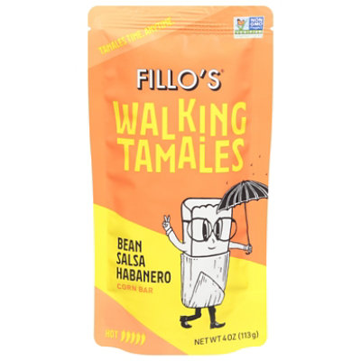 Fillos Bean Salsa Habanero Tamale - 4 OZ - Image 3