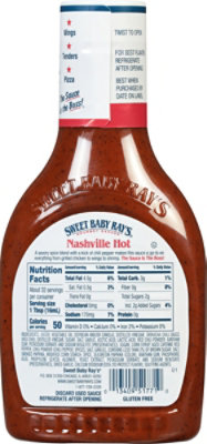 Sweet Baby Ray's Nashville Hot Wing Sauce 16 Lf Oz - 16 FZ - Image 6