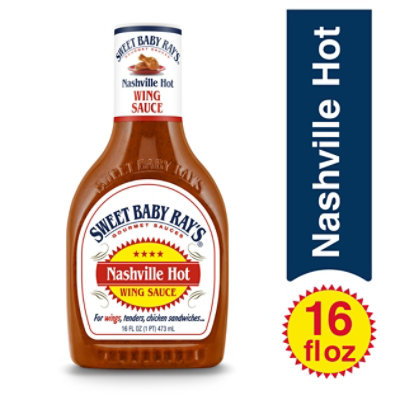 Sweet Baby Ray's Nashville Hot Wing Sauce 16 Lf Oz - 16 FZ - Image 1