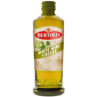 Bertolli White Wine Vinegar - 16.9 FZ - Image 1