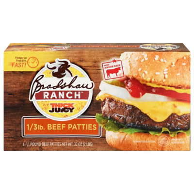 Terry Bradshaw Angus Burger Thick N Juicy 32 Oz - 32 OZ - Image 1