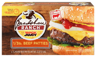 Terry Bradshaw Angus Burger Thick N Juicy 32 Oz - 32 OZ - Image 1