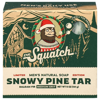 Snowy Pine Tar, 5 Oz Bar Soap - EA