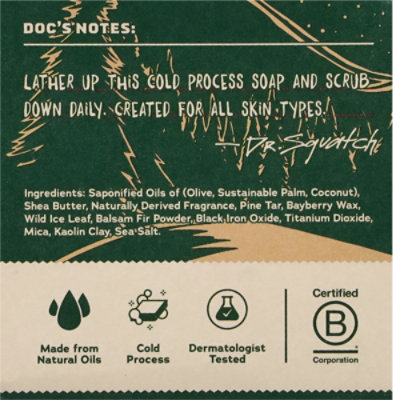 Snowy Pine Tar, 5 Oz Bar Soap - EA - Image 4