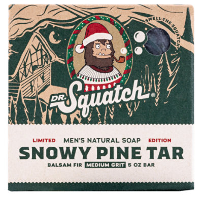 Snowy Pine Tar, 5 Oz Bar Soap - EA - Image 1