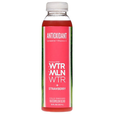 Wtrmln Wtr Strawberry Cold Pressed Watermelon Juice - 12 FZ - Image 2