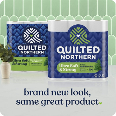 Quilted Northern Ultra Soft & Strong Toilet Paper, 6 Mega Rolls - 6 RL - Image 2