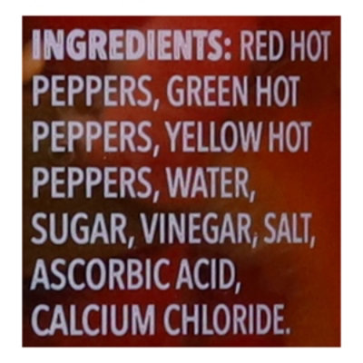 Delallo Peppers Tricolor Rings Sweet And Hot - 16 OZ - Image 4