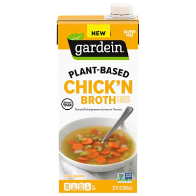 Gardein Broth Chicken Plant Based - 32 OZ - Image 3