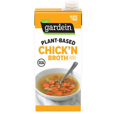 Gardein Broth Chicken Plant Based - 32 OZ - Image 1