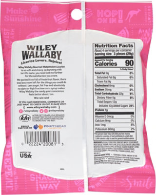 Wiley Wallaby Licorice Watermelon - 4 OZ - Image 5