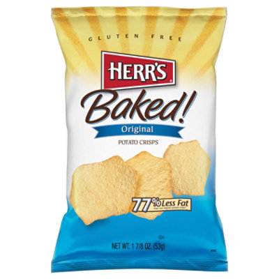 Herrs Baked Orignal Potato Crisps 1.875oz - 1.875OZ - Image 3