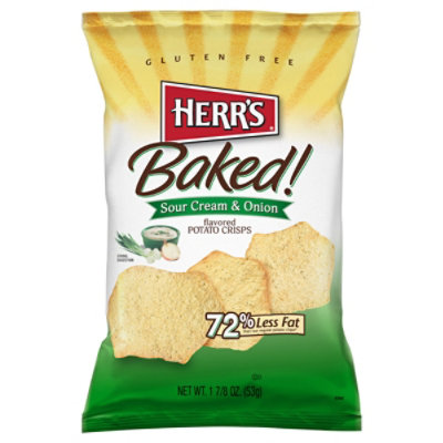 Herrs Baked Sour Cream & Onion - 1.875OZ - Image 3