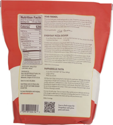 Bobs Red Mill Flour 00 - 48 OZ - Image 6