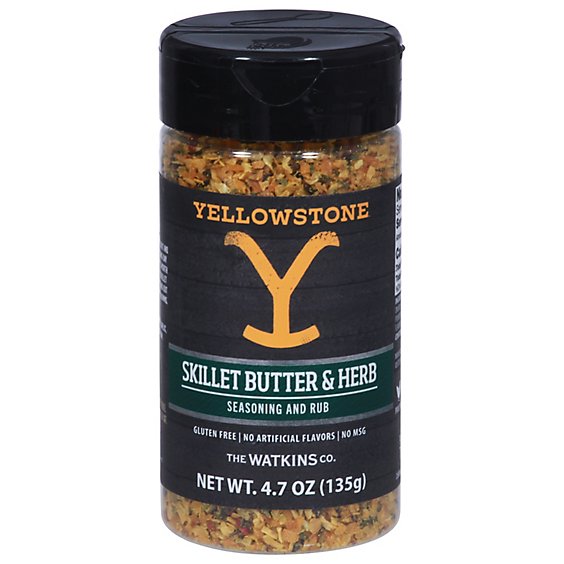 Yellowstone Seasoning Skillet Butter And Herbs - 4.7 OZ - Star Market