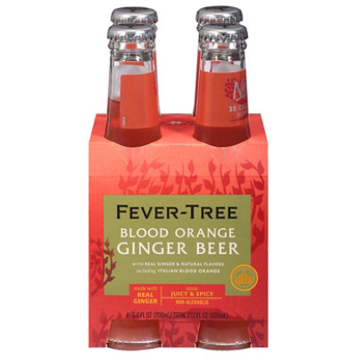 Fever Tree Blood Orange Ginger Beer 4-6.8fz - 4-6.8 FZ - Image 3