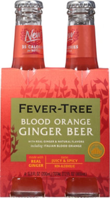 Fever Tree Blood Orange Ginger Beer 4-6.8fz - 4-6.8 FZ - Image 6