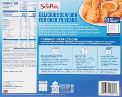 Seapak Coconut Shrimp 16 Oz - 16 OZ - Image 6