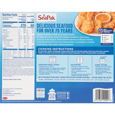 Seapak Coconut Shrimp 16 Oz - 16 OZ - Image 4