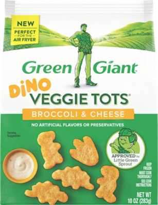 Green Giant Dino Veggie Tots Broccoli & Cheese - 10 Oz - Image 2