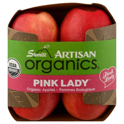 Organic Pink Lady Apples Ez 4 Count Band - Each - Image 3