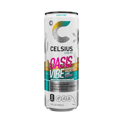 Celsius Live Fit Oasis Vibe - 12 Fl. Oz. - Image 5