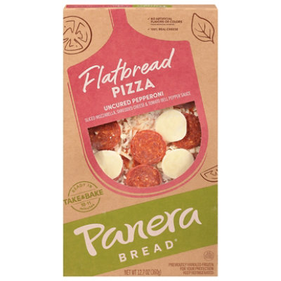 Panera Bread Uncured Pepperoni Flat Bread Pizza - 13.2 Oz - Image 2