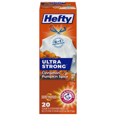 Where to Buy Hefty Pumpkin Spice Trash Bags