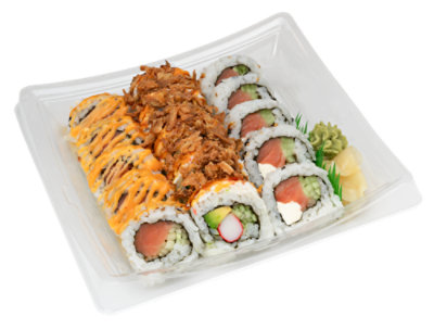 ZENSHI Chef Sampler B No.3 Crunchy Salmon Cheese* - 15 Pc (Available After 11 AM) - Image 1