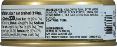 Bb Sol Yellowfin Tuna Lemon & Pepper 5oz - 5 OZ - Image 6