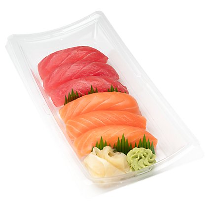 Zenshi Marina Plate Salmon & Tuna* - 6 Pc (Available After Zenshi Marina Plate Salmon & Tuna* - 6 Pc (Available After