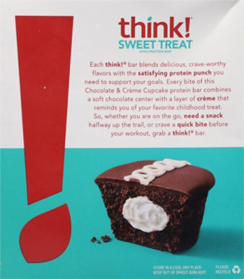 Think Chocoloate And Creme Cupcake - 5 Count - Image 2